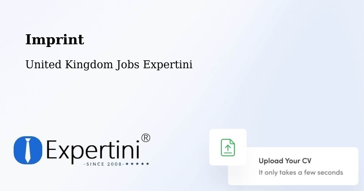 Imprint - United Kingdom Jobs Expertini